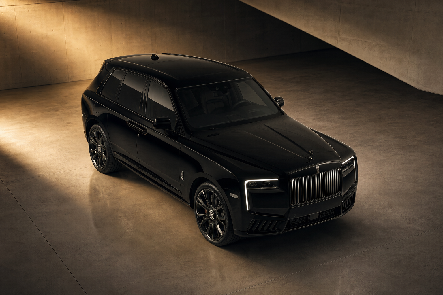 黑色 Rolls-Royce Cullinan Series II 豪车体验